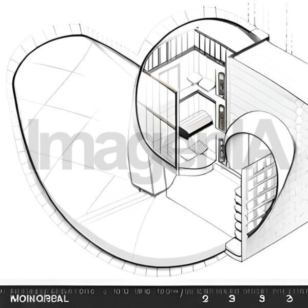 Imagen abstracta creada con Inteligencia Artificial